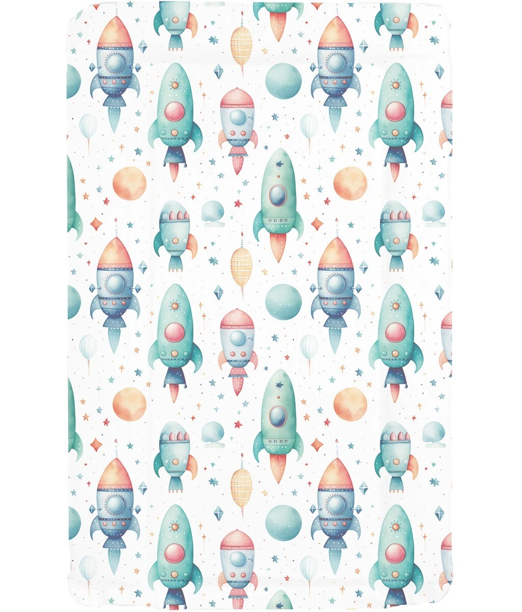 BABY CHANGING MAT - nursery - new born - Blast Off - baby changing mat - Rocket