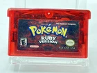 Pokemon Ruby Nintendo Gameboy | AUTHENTIC | NEW BATTERY