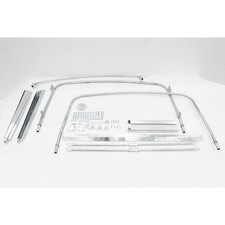 Galvanised Hood Hoop Stick Set 330999 For Land Rover Series 2 2a 3 Swb 88