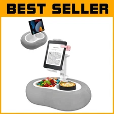 Tablet Pillow Stand for Bed, 360° Rotating Phone Holder