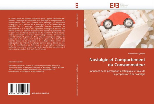Alexandra Vignolles | Nostalgie Et Comportement Du Consommateur | Taschenbuch-image