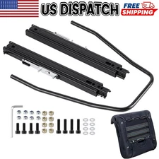 Heavy Duty Seat Slider Track Bracket Set Aessembly Kit for NRG Sparco Dual Lock