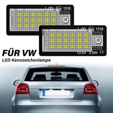 LED Kennzeichenbeleuchtung für Audi Q7 A4 B6 B7 8E A6 4F C6 A3 8P S8 A5 RS4