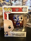 Funko Pop! WWE Kurt Angle #55 Autographed JSA Certified Vinyl Figure