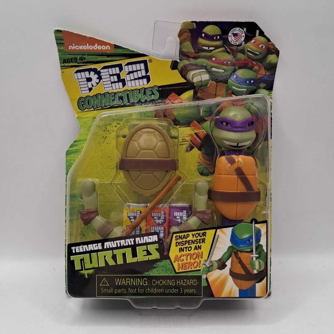 ミュータント・タートルズ PEZ キャンディディスペンサー 4個セット TMNT PEZ ペッツ ニンジャ・タートルズ、4種セット、2025年版、袋入り TMNT
