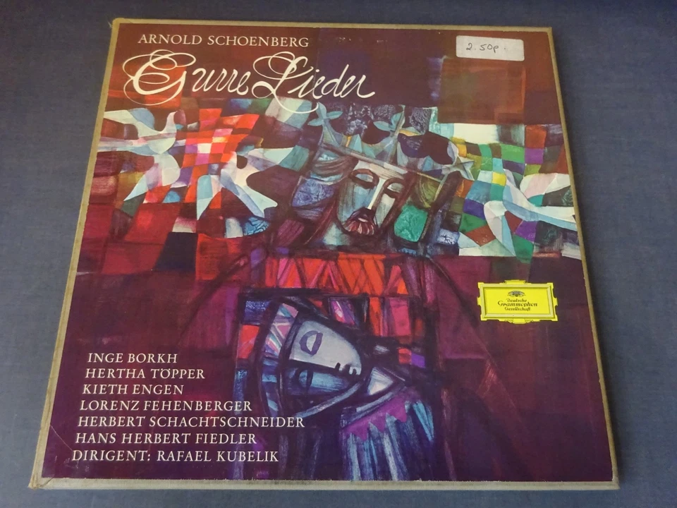 TULIPS ED1 SCHOENBERG - GURRE-LIEDER 2LP BOX, BRSO, Kubelik, DG 138 984/85 - Image 2 of 4