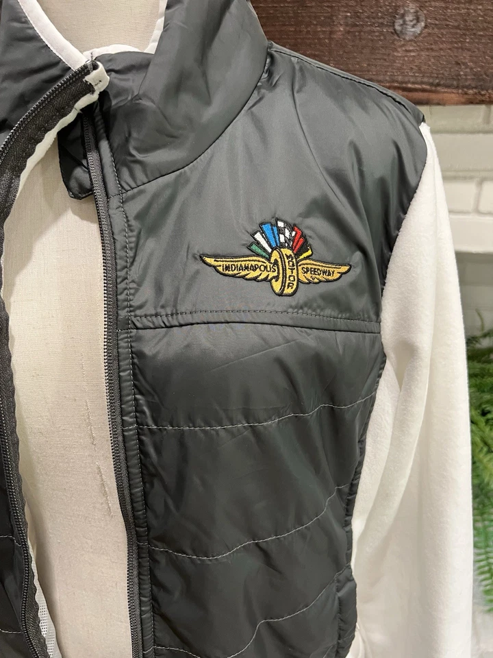 NWT Indy Car Racing Wing Wheel Logo Women’s Columbia Zip Up Jacket XL Orig $120 - Image 3 of 4