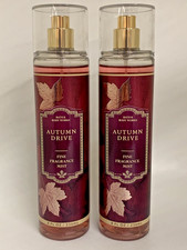 Bath  Body Works Autumn Drive Fine Fragrance Mist 8 Fl Oz S/2 A2060