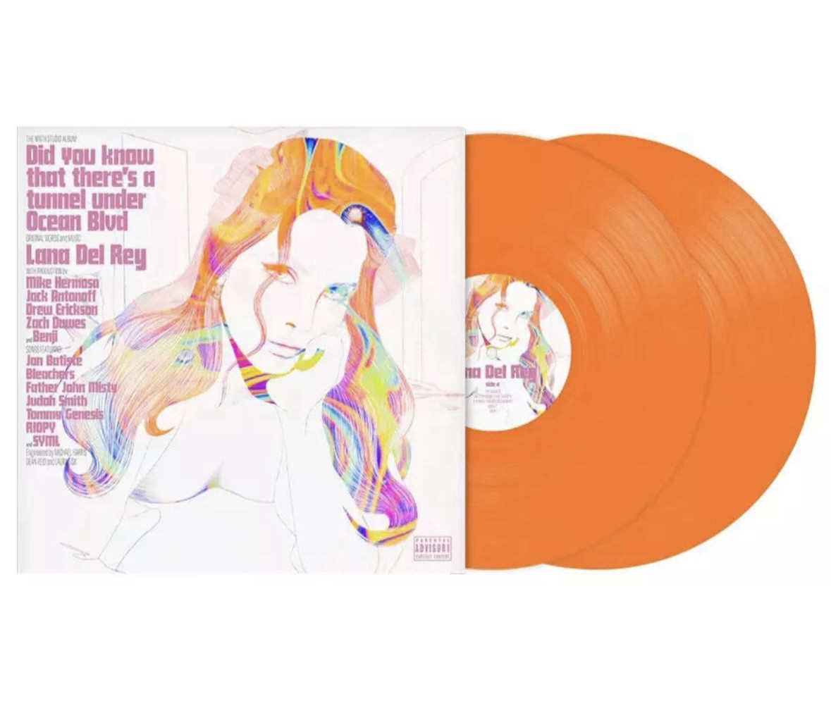 Lana Del Rey LP Ocean Blvd レコード LANA DEL REY DID YOU KNOW THERES A TUNNEL UNDER OCEAN BLVD