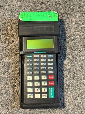 Worth Data LT71 R/F Terminal Laser Module Handheld Barcode Scanner USA Made