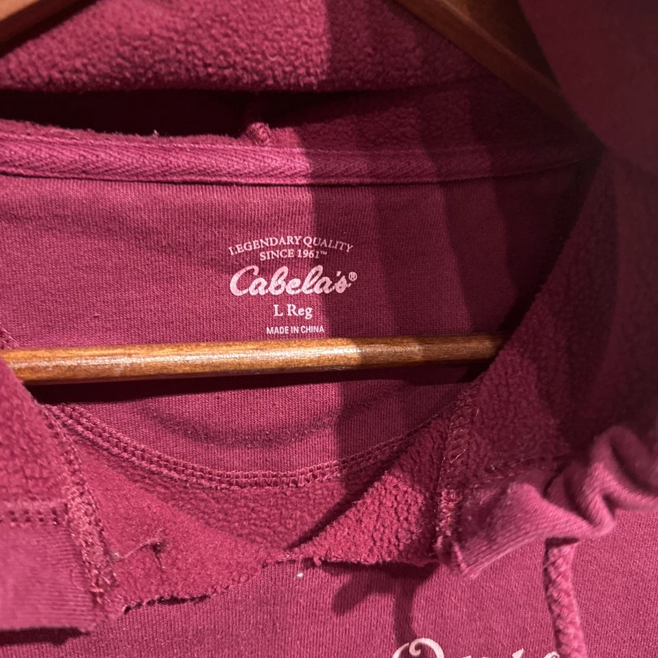 Sudadera con capucha Cabelas para mujer talla L manga larga Foto 2 de 4