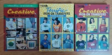 Creative Iron-On Transfers by Leisure Arts Craft Leaflets Hundreds of Designs