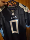 Nike NFL Tennessee Titans Ridley Autographed Original Football Jersey Size XL