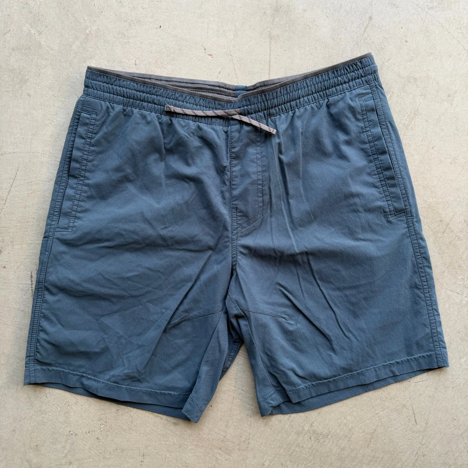 KUHL Kruiser Short Mens M Blue Hiking Outdoor Drawstring Running 5249 Stretch