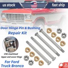 Door Hinge Pin & Bushing Repair Kit FOR 73-79 FORD TRUCK F100 F150 F250 LH & RH