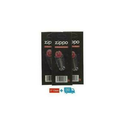 3 PACKUNGEN 100% ORIGINAL ZIPPO FEUERZEUG 18 FEUERSTEINE ORIGINAL PORTOFREI