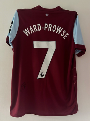James Ward Prowse West Ham Signed Shirt UK
