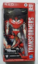 Transformers: R.E.D. Prime Knockout Kids Toy Action Figure for Boys and  Girls (9”)