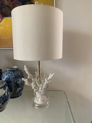 Sold Sold Sold Coral Table Lamps Pair Decorative Accessories