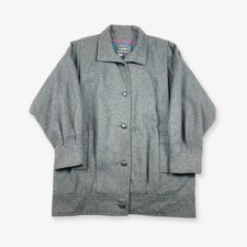 Vintage 80s J.gallery Wool Jacket Grey (2xl)