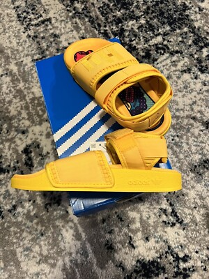 Adidas Adilette 2 Pharell Williams Yellow Brand New Size 5  display picture 1