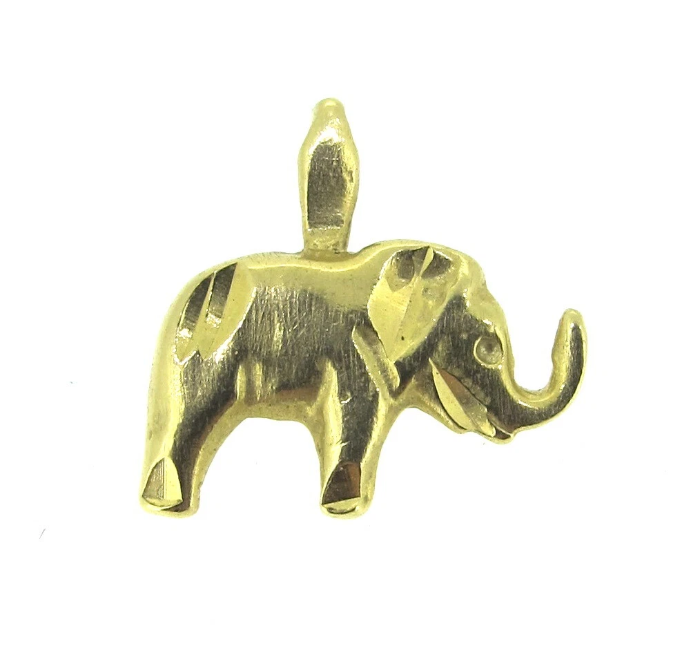 9ct gold elephant charm clearance