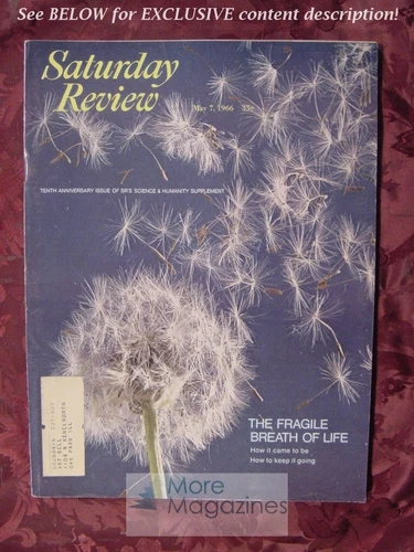 Saturday Review May 7 1966 THE BREATH OF LIFE BARRY COMMONER JOHN HOHENBERG