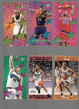 1995-96 Fleer NBA Jam Session Inserts Finish Your Set
