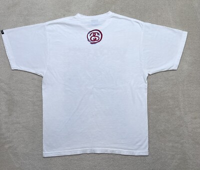 【MADE IN USA】STUSSY CUSTO MADE No.3 スカル STUSSY UNDEFEATED Customade Skull Crossbones Cement Print