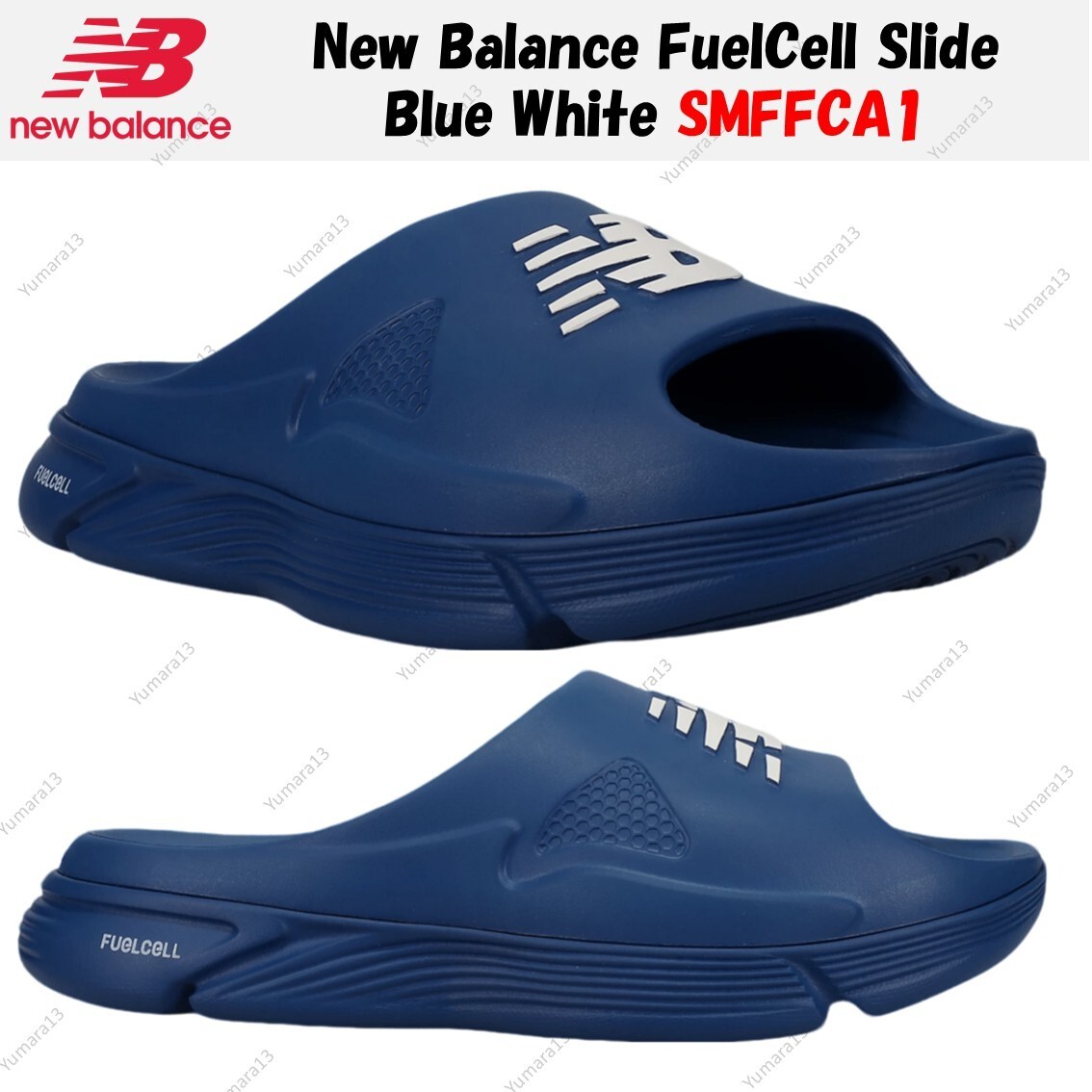 New Balance FuelCell Slide Blue White SMFFCA1 Men's Size | eBay