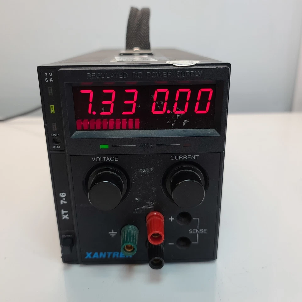 Xantrex XTS 7-6 0-7V 0-6A Regulated DC Power Supply - Image 2 of 4