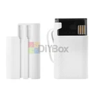 DIY Mobile Power Bank Case 3X18650 Battery Box 22.5W Fast Charging with Cable