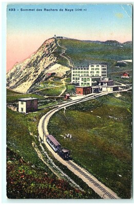 S01-9236, SOMMET DES ROCHERS DE NAYE, VINTAGE POSTCARD