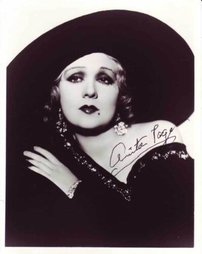 Anita Page AUTHENTIC Autographed Photo COA SHA #55346 - Picture 1 of 1