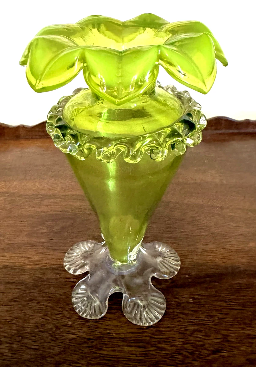 Glass Green Collectible Original 1850-1899 Time Period
