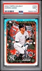 156301394 Aaron Judge 2024 Topps Holiday #H99 PSA 9