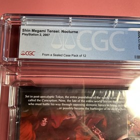 Shin Megami Tensei: Nocturne PS2 Graded CGC 9.8 A++ Sealed