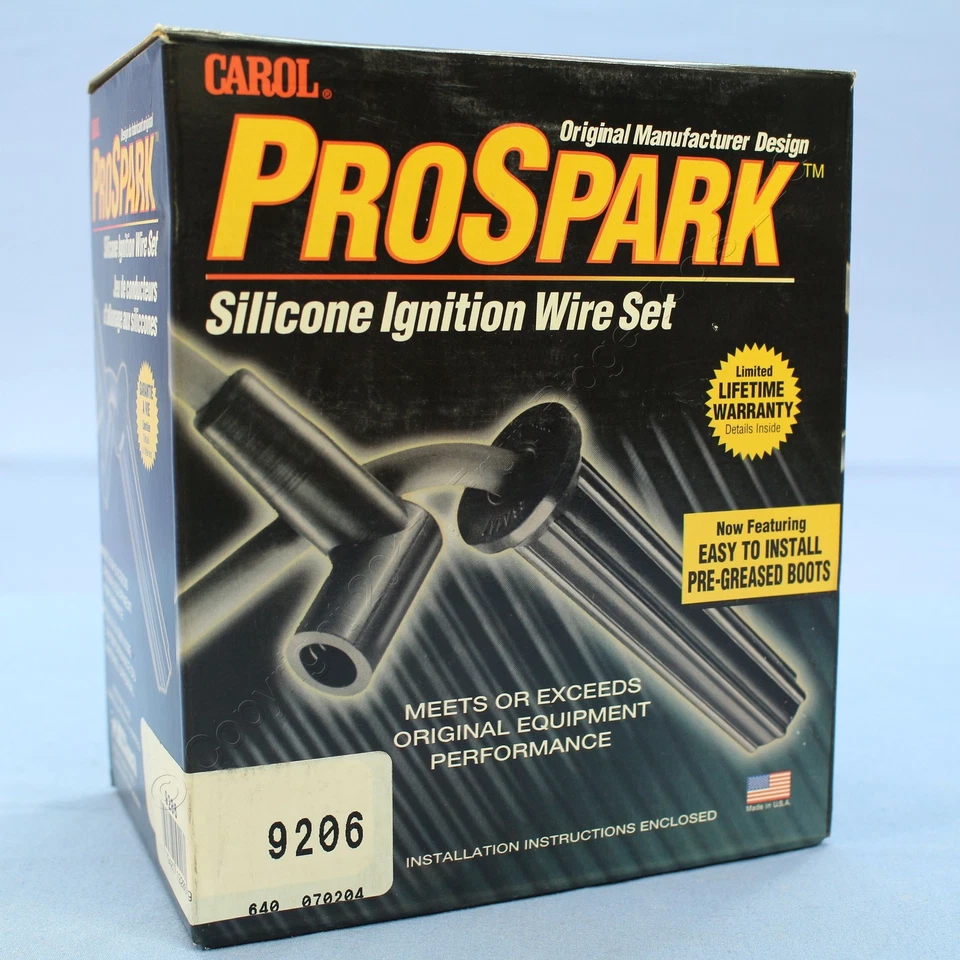 ProSpark 9206 火花塞点火线适用于 85-89 斯巴鲁 DL GL 90-94 Loyale 1.8L — 第 4/4 张图片