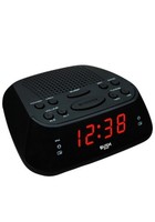 Bush Alarm Clock AM/FM Radio Large Display Dual Alarm Snooze & Sleep Timer - NEW