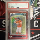 2024 Donruss Optic Bo Nix Red Mojo PSA 9