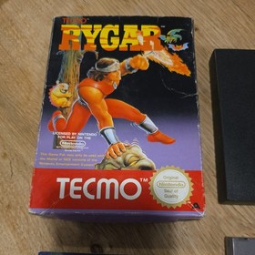 Rygar (Nintendo NES, 1987) Complete with box and Manual