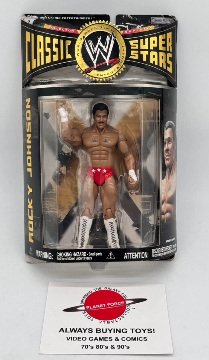Rocky Johnson In Sports Action Figures for sale | eBay