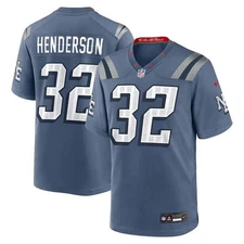 Men's #32 Henderson Patriots Rivalries Collection Jersey