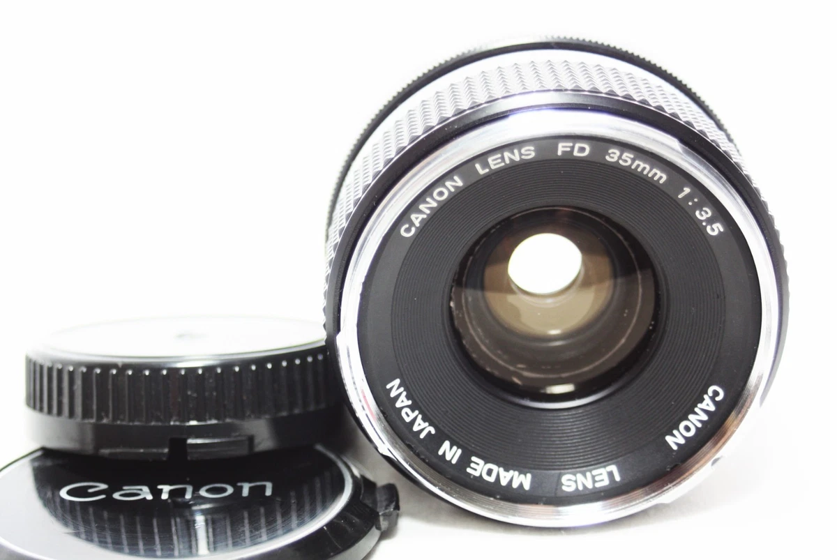 Canon FD f/3.5 Camera Lenses 35mm Focal for sale | eBay
