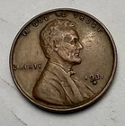1931-D Lincoln cents. VF+-XF. Semi Key