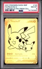 2021 POKEMON SWSH BLACK STAR PROMO #145 FULL ART/PIKACHU V PSA 8