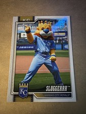 Sluggerrr #M-9 Kansas City Royals MASCOT - 2026 Topps Series 1 - MLB Baseball Ca