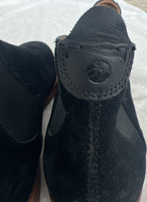 H London by Hudson Mens Eldon Chelsea Boot Suede Black Size  display picture 1