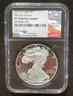 2019-W $1 SILVER AMERICAN EAGLE NGC PF70 First Day of Issue MERCANTI : 06663