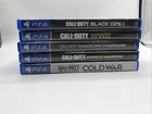 J4 PS4 Games Lot of 5 - PlayStation 4 Call of Duty - Black Ops, Cold War